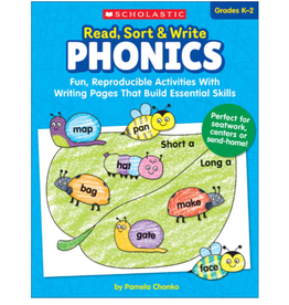 Scholastic BOOK READ, SORT, WRITE PHONICS GRADE K-2