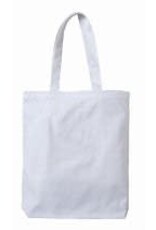 TOTE BAG - WHITE 5"x5" - 12 PACK