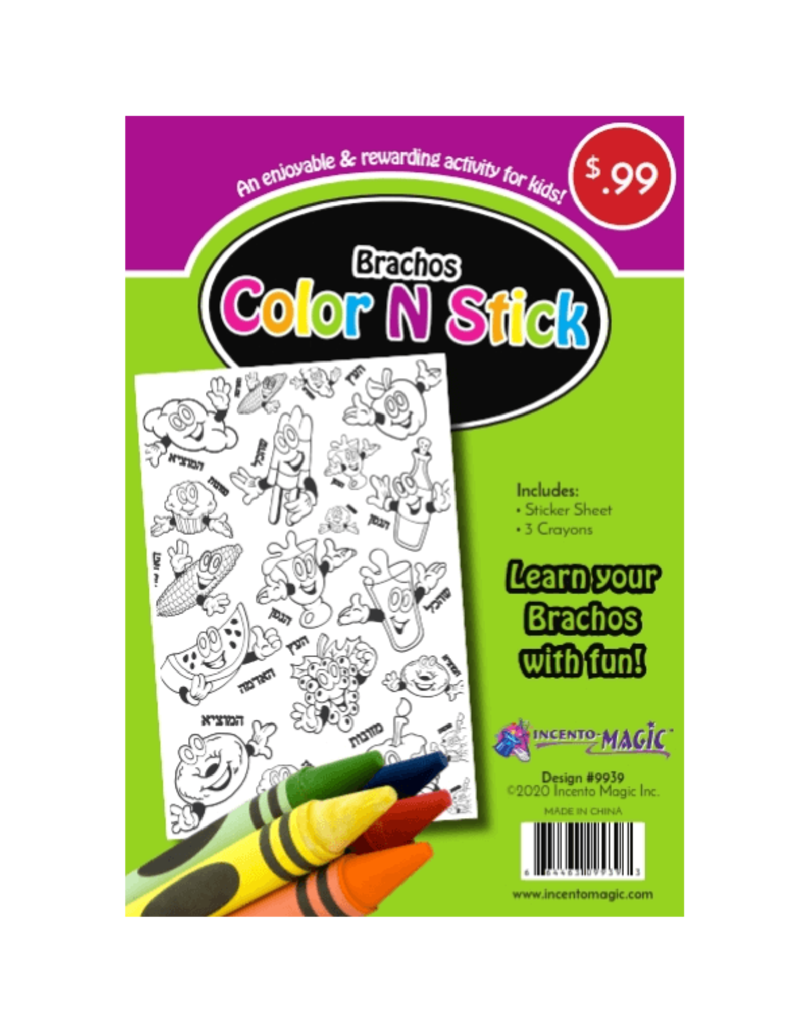 incento magic Color and stick: Brachos
