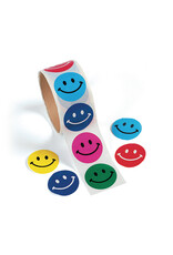 STICKERS ROLL: SMILE FACE 1½" 100 STICKERS