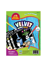 VELVET ART SHABBOS WITH MARKERS