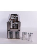 SILVER PLASTIC KIDDUSH CUP   3.25"