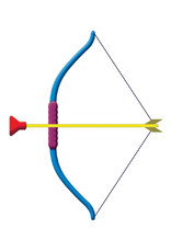 CUT OUTS: BOW AND ARROW 4" -20 PACK
