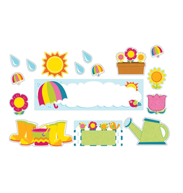 MINI  BULLETIN BOARD SET - SPRING THEME