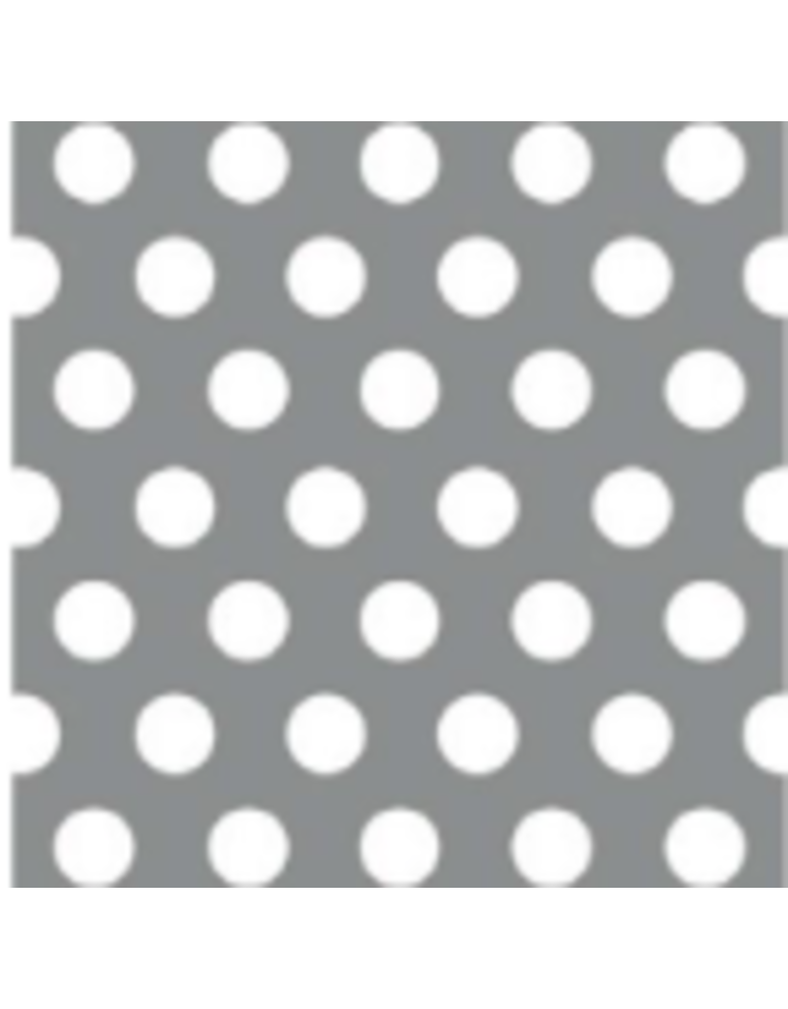 GIFT WRAP:   METALLIC SILVER DOTS 30' X 5FT