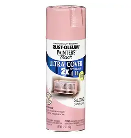 RUST-OLEUM  SPRAY PAINT GLOSSY CANDY PINK 12OZ