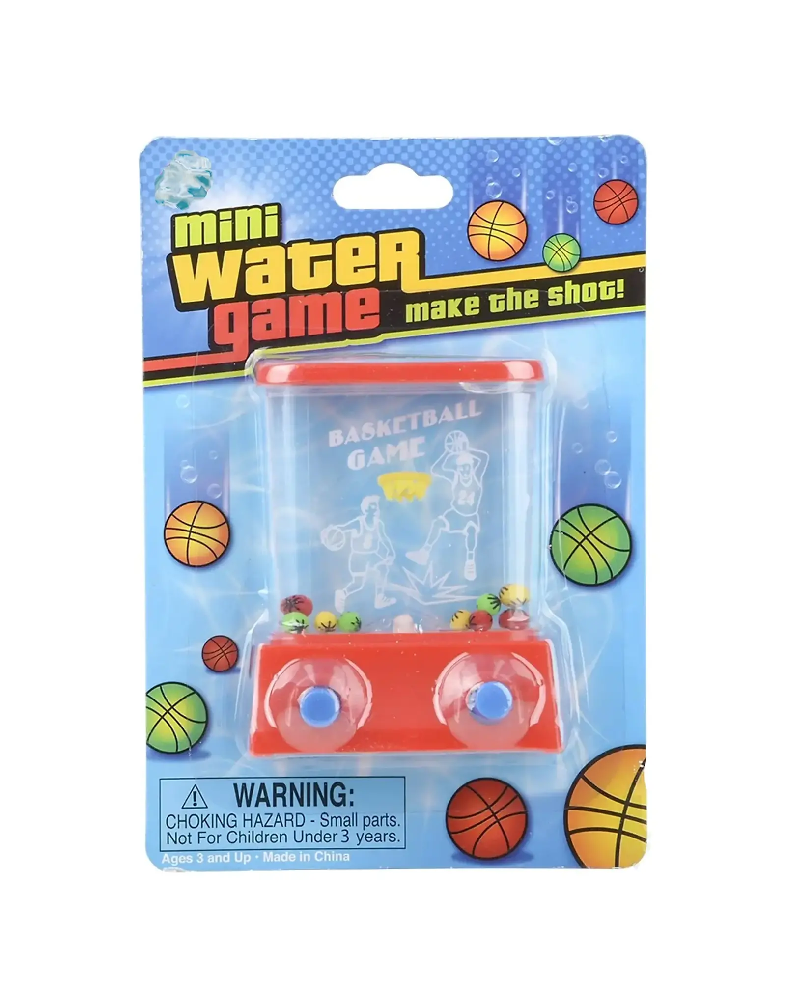 WATER BASKETBALL ARCADE GAME 3.25"