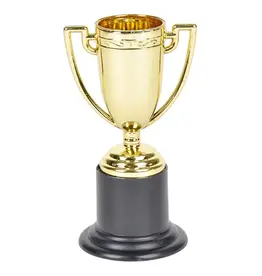 TROPHIES  4" -    GOLD  12 PACK