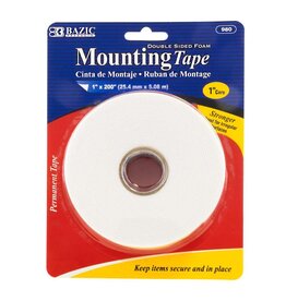 DOUBLE SIDED MOUNTING TAPE 1"X200"
