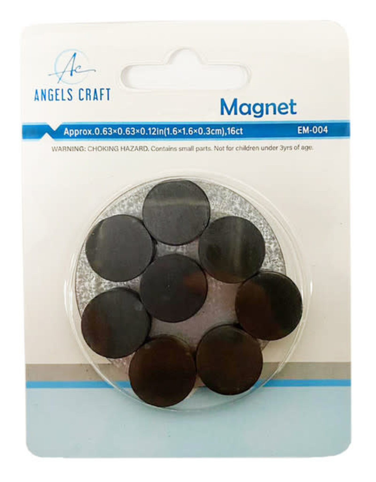 CERAMIC MAGNET DISC  0.6" 16 PACK