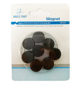 CERAMIC MAGNET DISC  0.6" 16 PACK