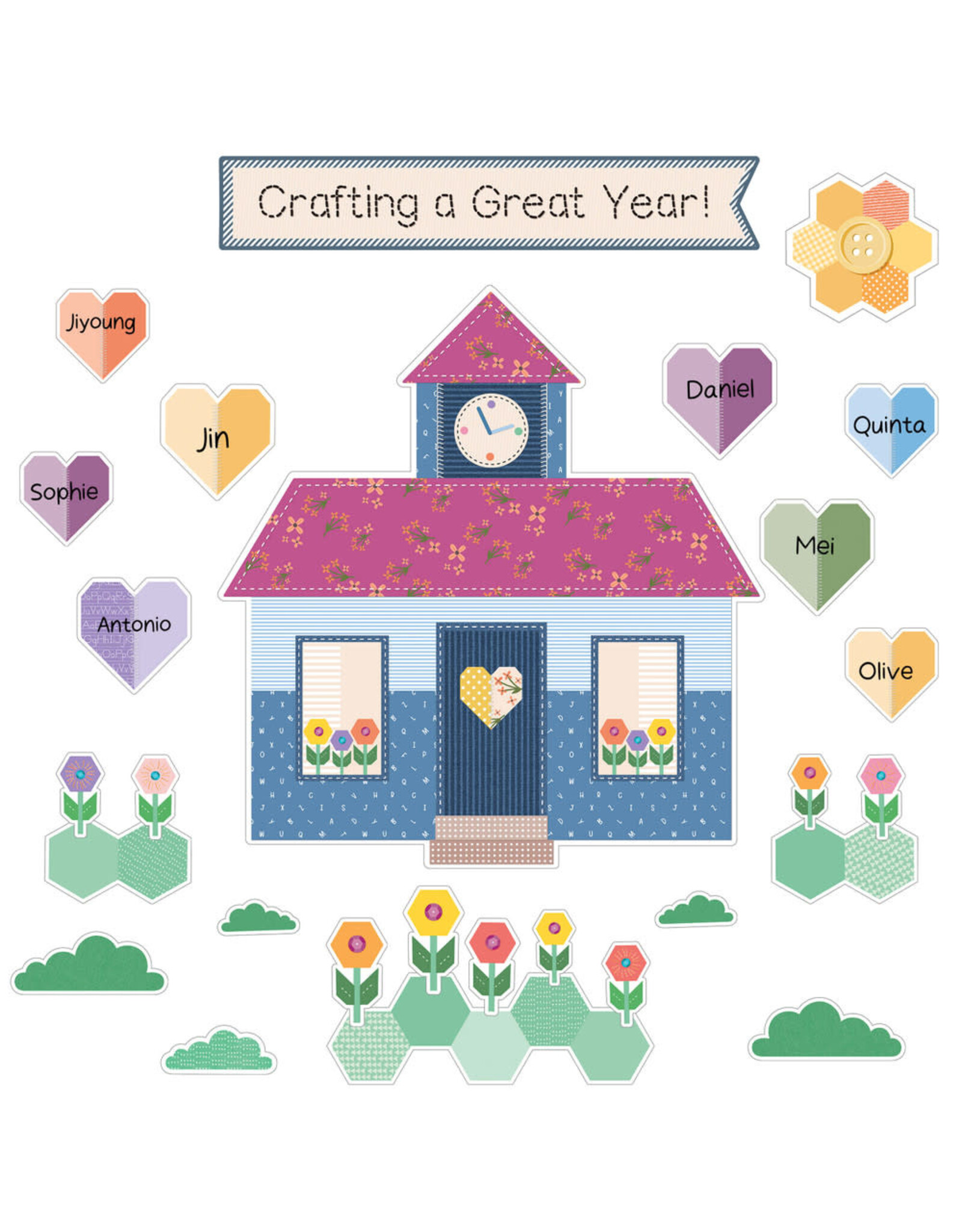BULLETIN BOARD SET: CRAFTING A GREAT YEAR