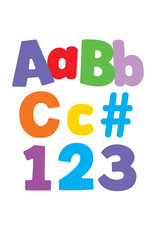 READY LETTERS: COLOR SPLASH COMBO 4"