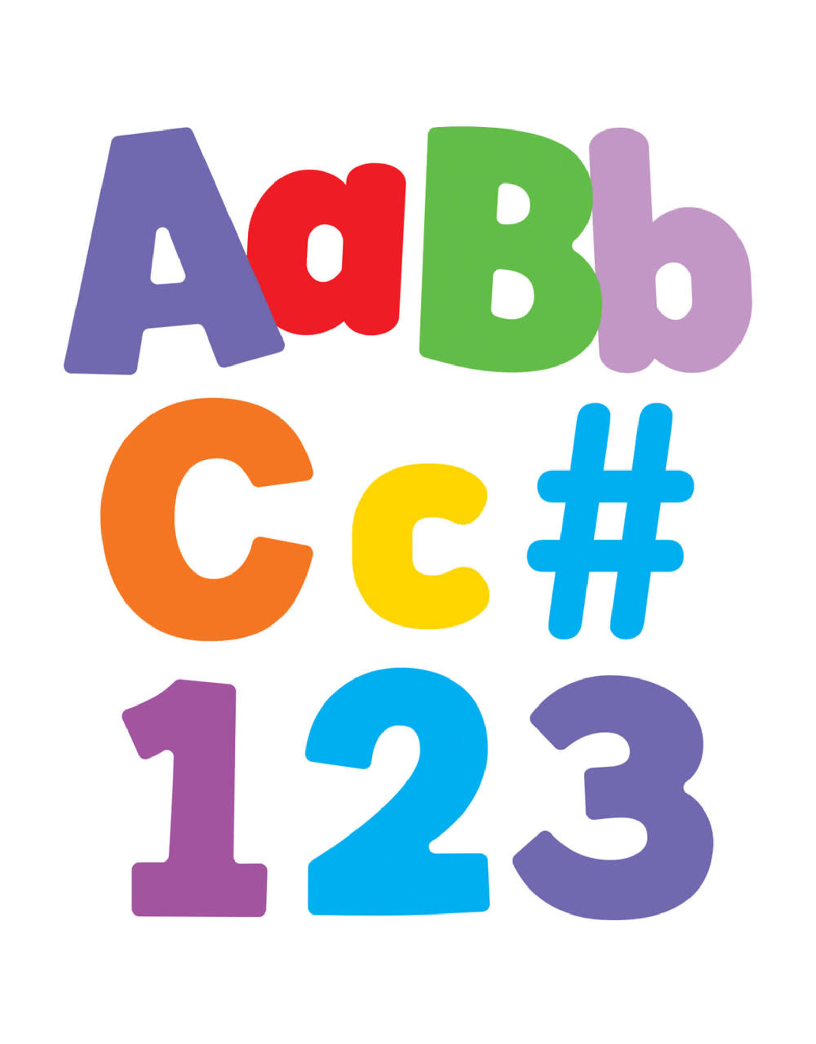 READY LETTERS: COLOR SPLASH COMBO 4"