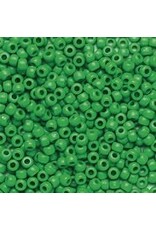 PONY BEADS: OPAQUE GREEN 6mmX9mm 900 PACK