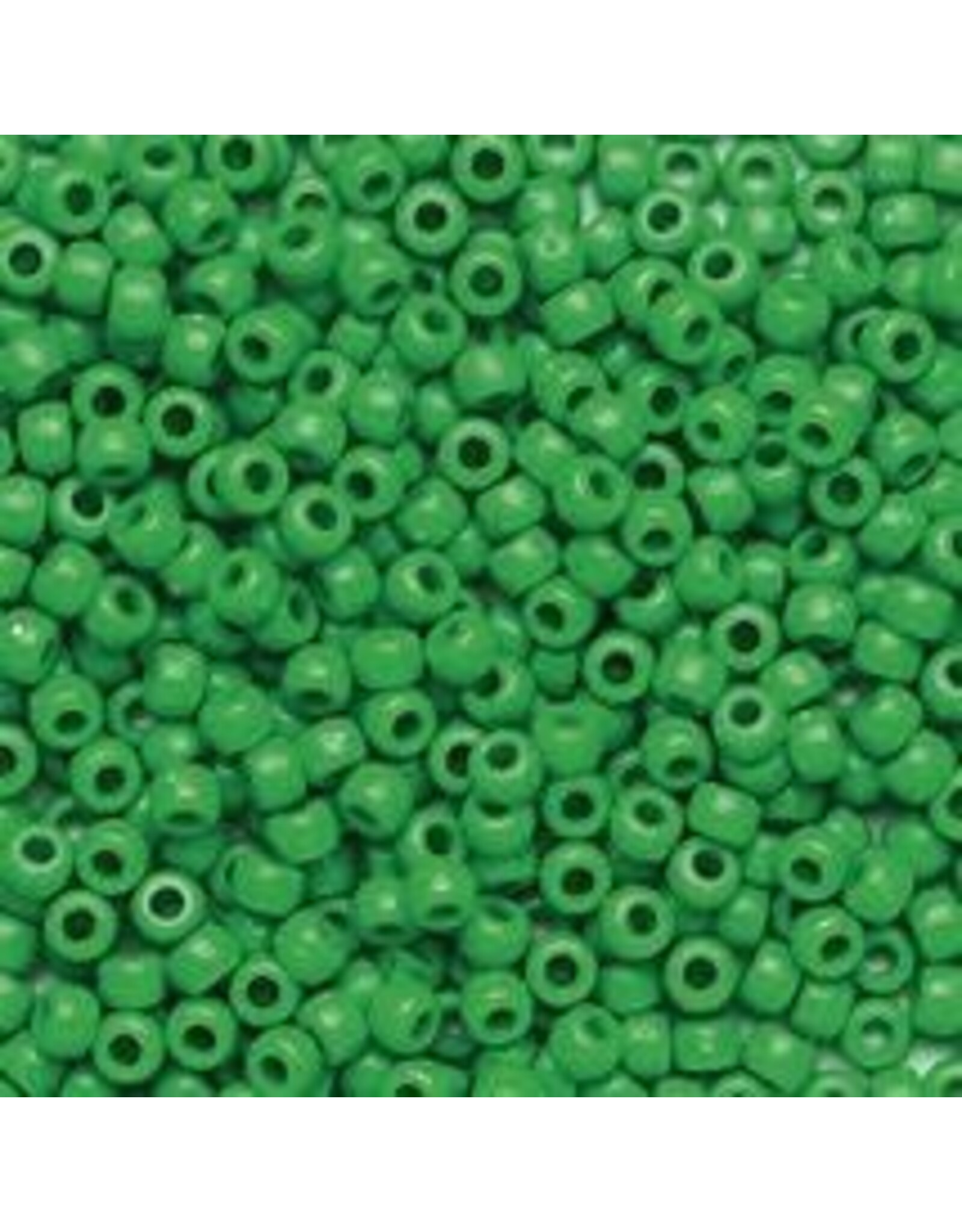 PONY BEADS: OPAQUE GREEN 6mmX9mm 900 PACK