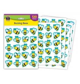 STICKERS BUZZING BEES 120 PIECES