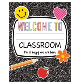 CHARTLET: COMPOSITION WELCOME 17"X22"