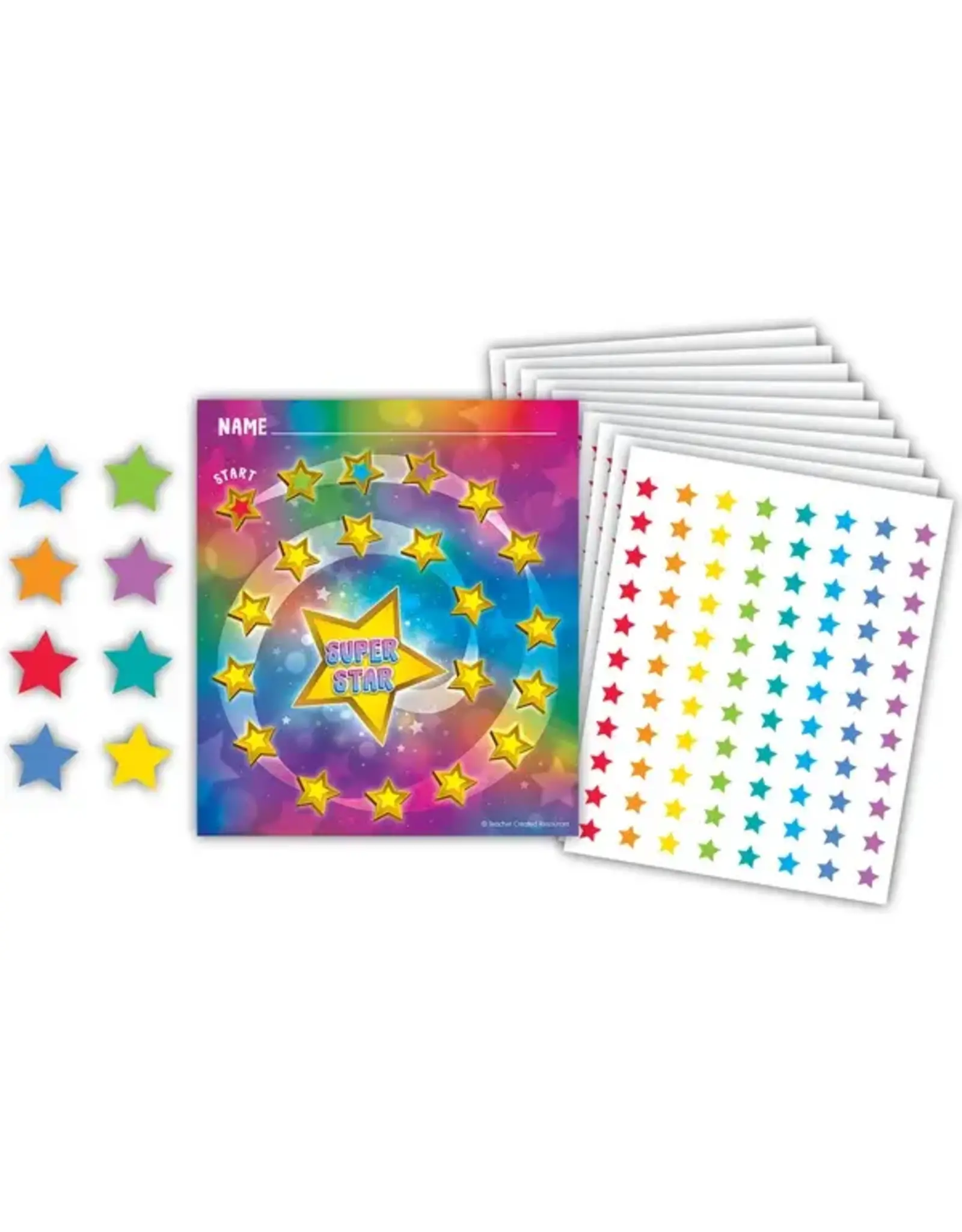 INCENTIVE CHART SUPER STAR REWARD WITH STICKERS 36 CHARTS