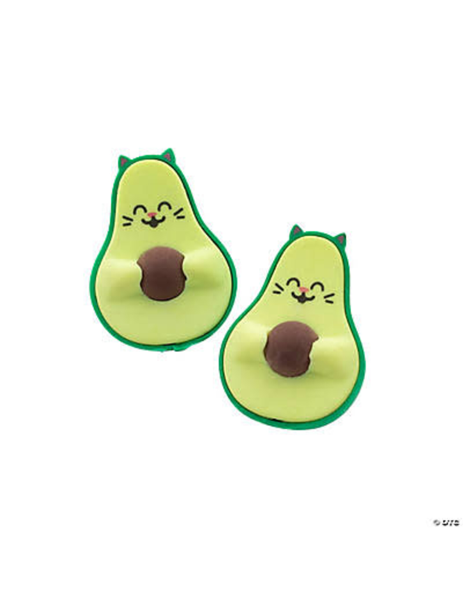 AVOCADO ERASERS  24 PACK
