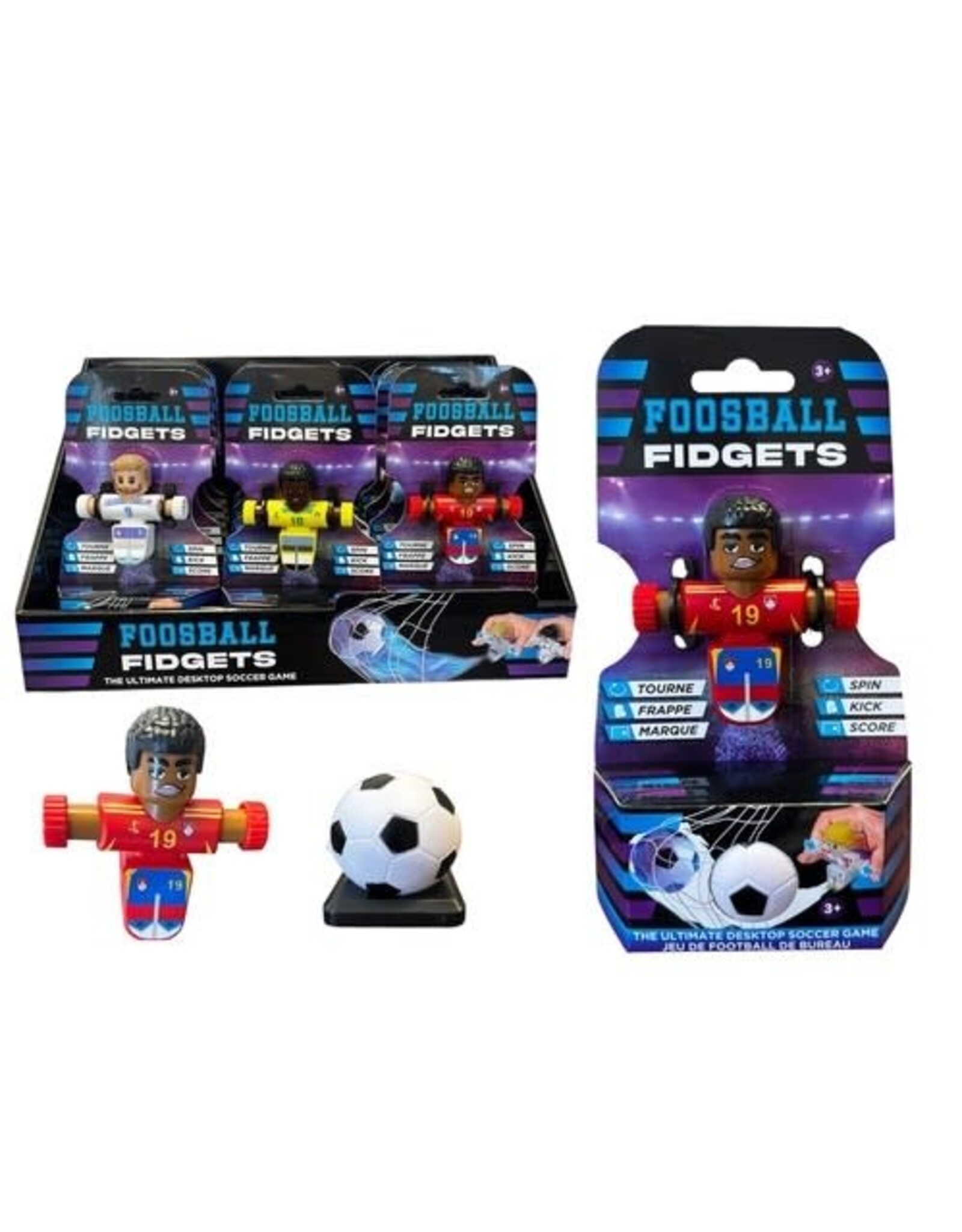 FOOSBALL FIDGIT SOCCER PLAYER