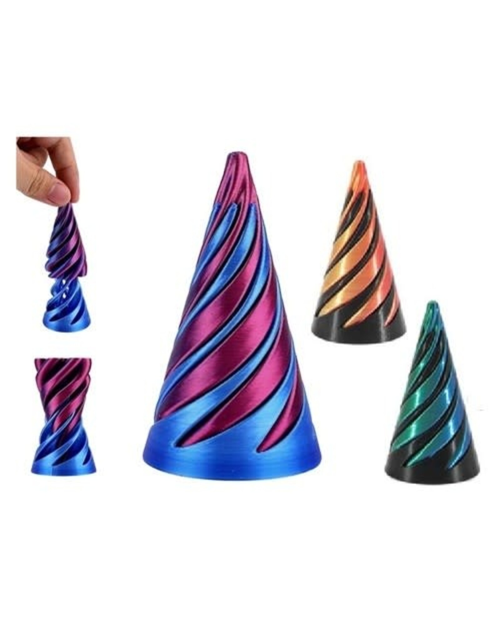 JUMBO 4.5" IMPOSSIBLE FIDGET CONE
