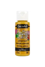 Deco Art Crafter's Acrylic All-Purpose Paint 2oz- Yellow