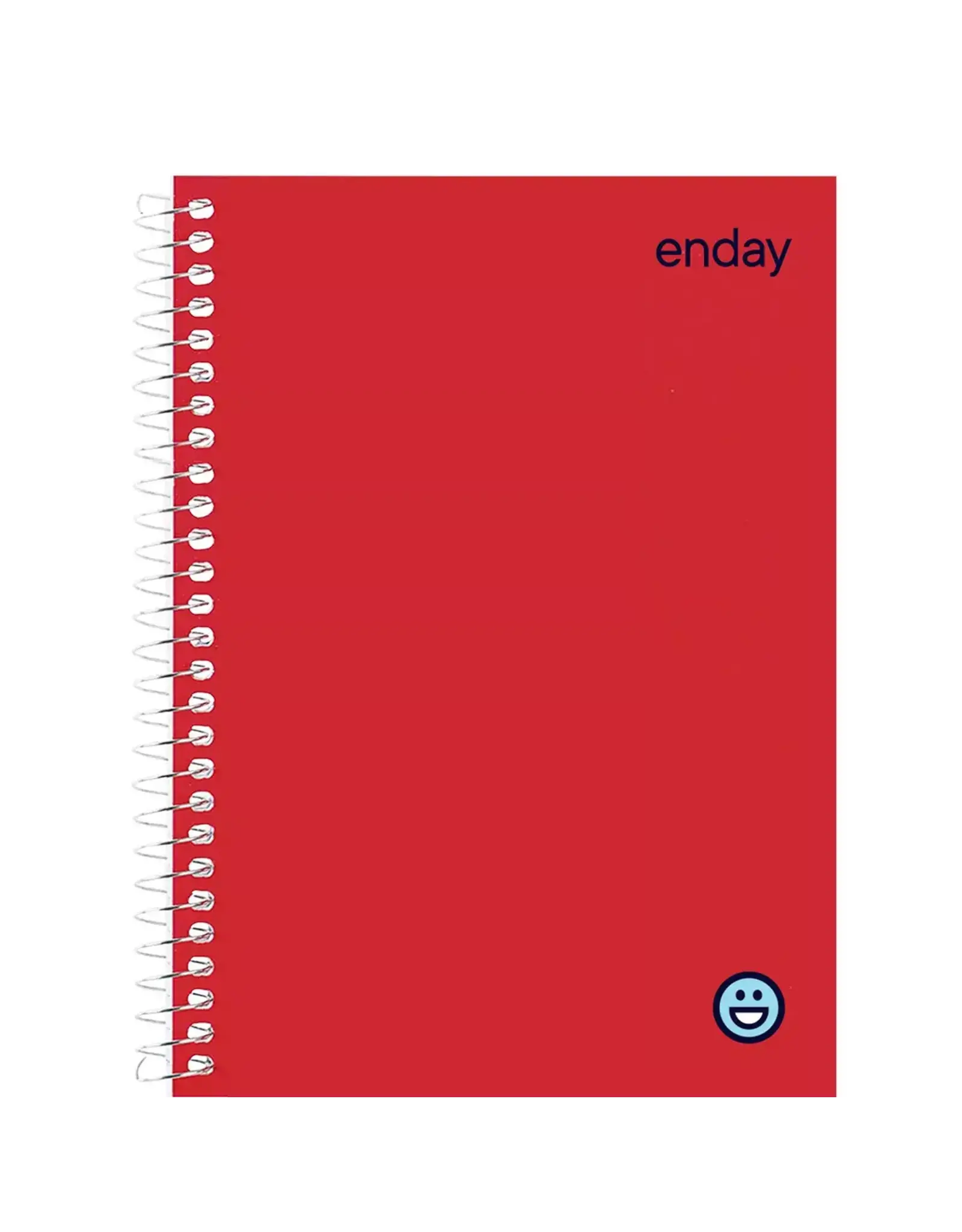 NOTEBOOK - 5"x7" POLY COVER - 80 SHEETS - RED COVER