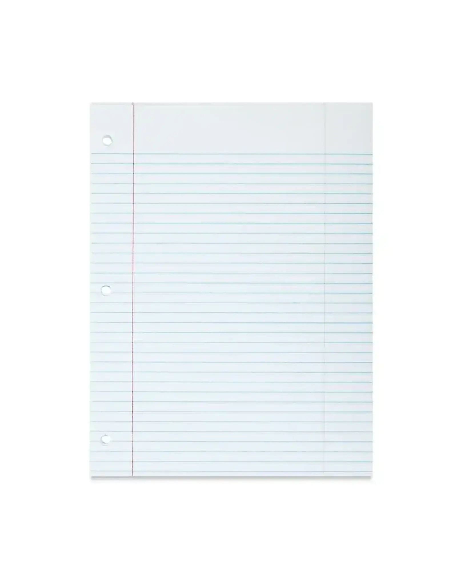 FILLER PAPER - 10.5"x8" -  College Ruled - 100 SHEETS