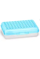 PENCIL CASE: DOTS COVER 8.5"X6.22"  - BLUE