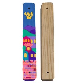 WOOD SHAPE:  DYO MEZUZA CASE 6" 12 PACK