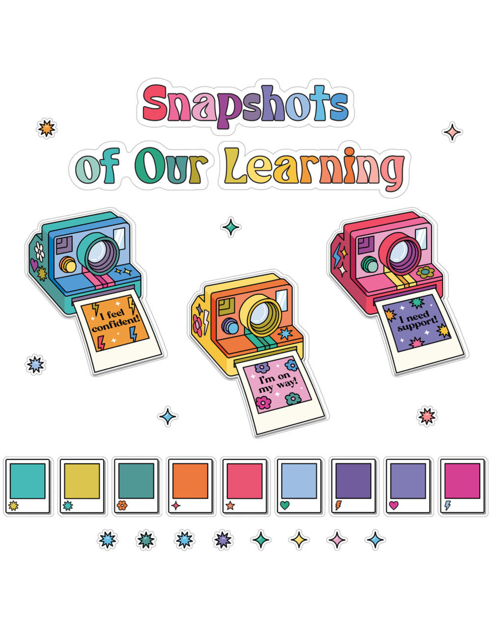 BULLETIN BOARD SET: SNAPSHOTS OF OUR LEARNING