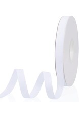 GROSGRAIN RIBBON WHITE 5/8” x 25yrd