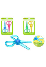 PLASTIC KIDS  SAFE SCISSORS - 4.5"+5" - 2 PACK