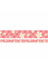 STRAIGHT BORDER: FLOWER POWER - 2 1/4"X37'