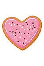 CUT OUT: ASSORTED HEART COOKIES  5.5"X5.5" 36 PACK
