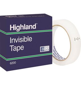 HIGHLAND HIGHLAND INVISIBLE TAPE 3/4"x1000"