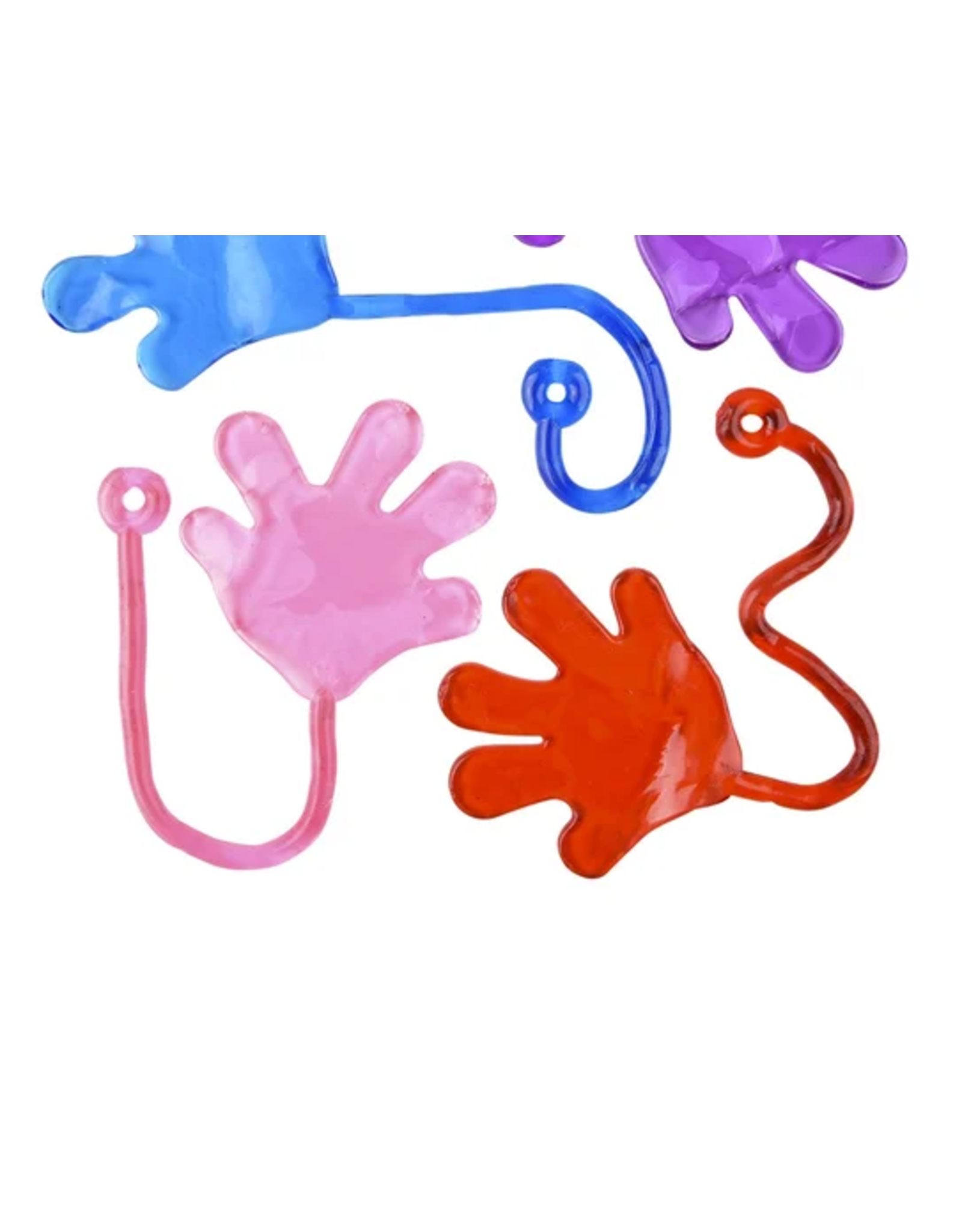 LARGE STICKY  HANDS 8" 12 PACK