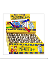 MAKE YOUR OWN TZEDAKA BOX WITH CRAYONS 2"x4"