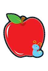 CARSON DELLOSA NOTEPAD: APPLE WITH WORM 5.75” x 6” - 50 Sheets