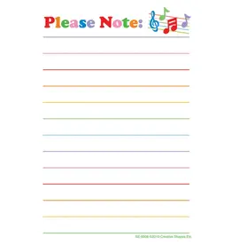 NOTEPAD  3.5 X 5 "PLEASE NOTE" 35 SHEETS