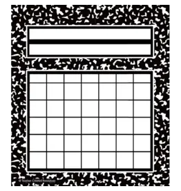 INCENTIVE CHART  COMPOSITION 36 SHEETS