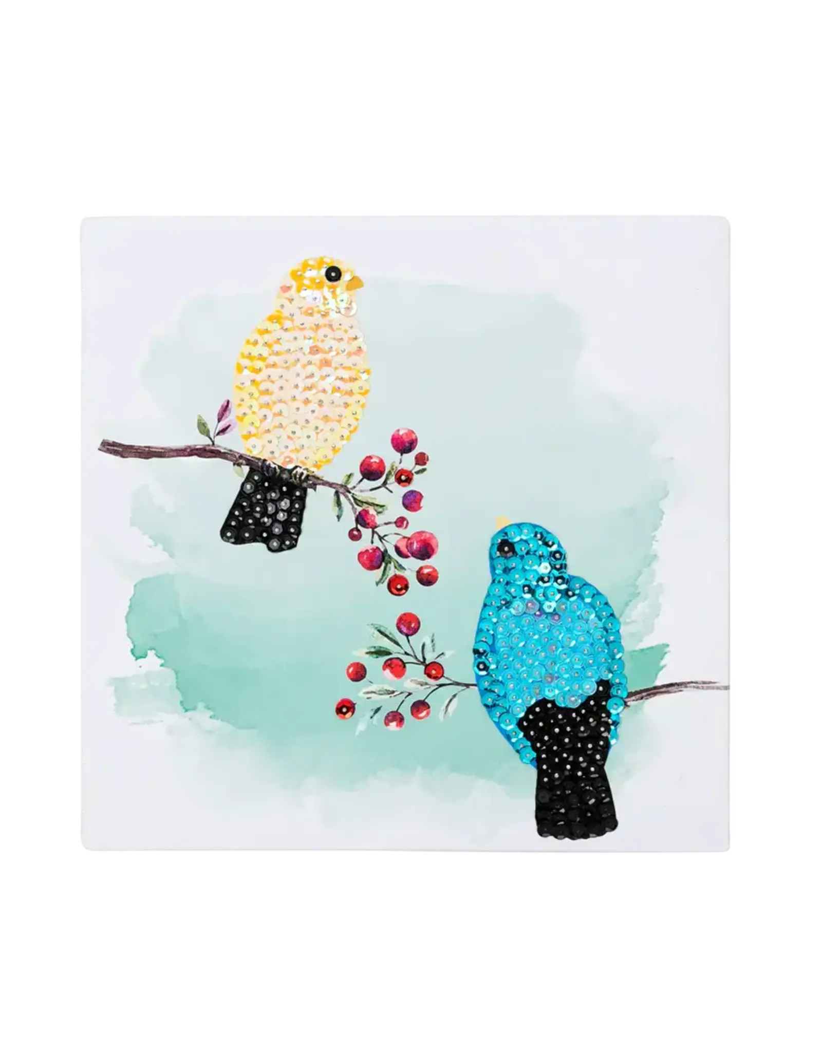 SEQUIN ART KIT: BIRDS