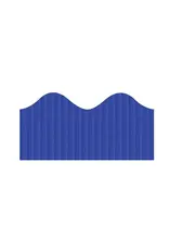 BORDETTE  CORRUGATED : DARK BLUE - 2¼"x50'