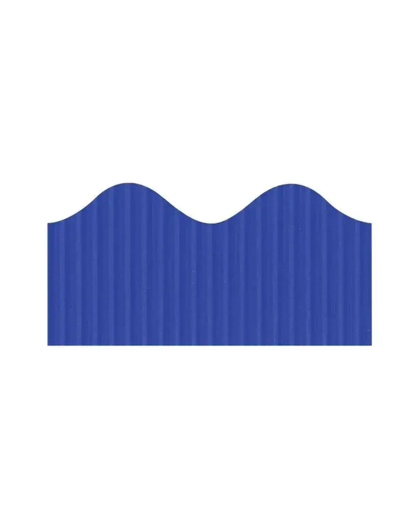 BORDETTE  CORRUGATED : DARK BLUE - 2¼"x50'