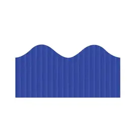 BORDETTE  CORRUGATED : DARK BLUE - 2¼"x50'
