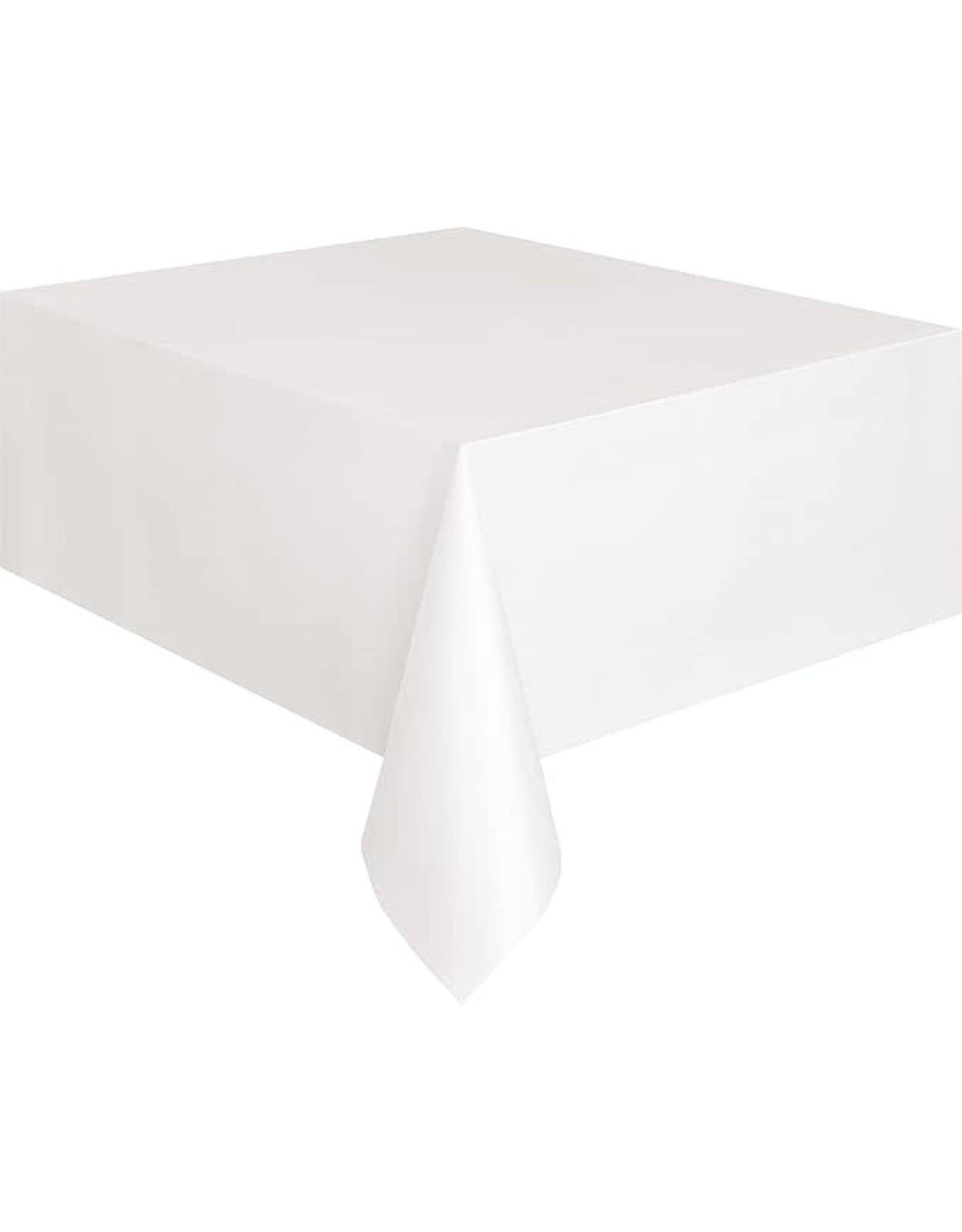 TABLECLOTH -  WHITE 54"X108"