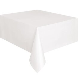 TABLECLOTH -  WHITE 54"X108"