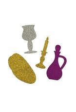 FOAM STICKER - SHABBOS THEME - 30 PACK