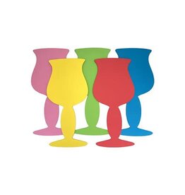 FOAM SHAPE: LARGE KIDDUSH CUP 4.25"X9.75" - 5 PACK